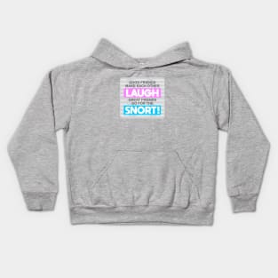 Good Friends Make Each Other Laugh Kids Hoodie